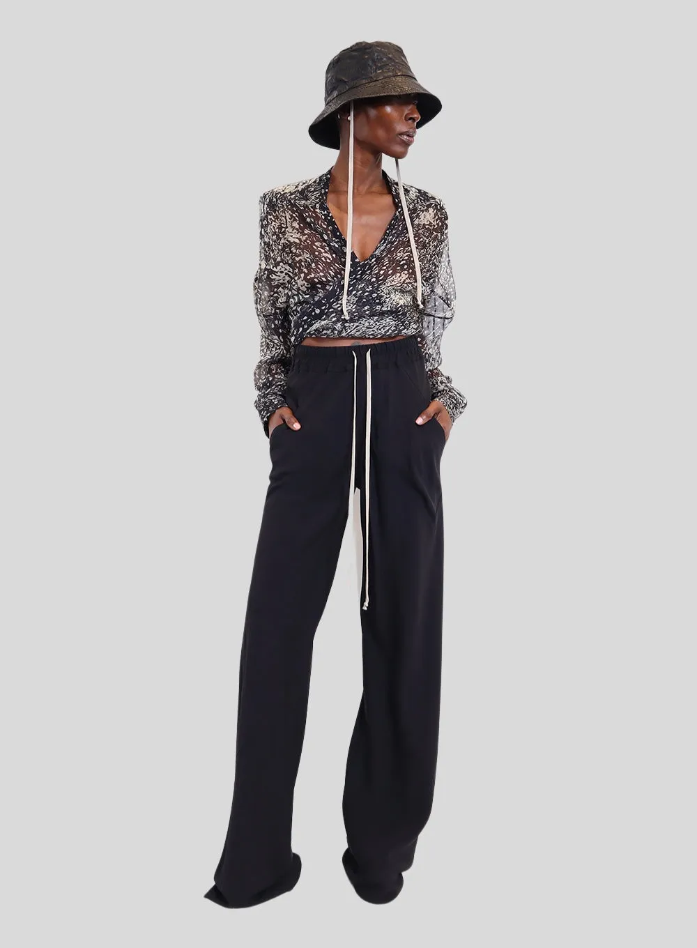 RICK OWENS | Drawstring Bias Pant