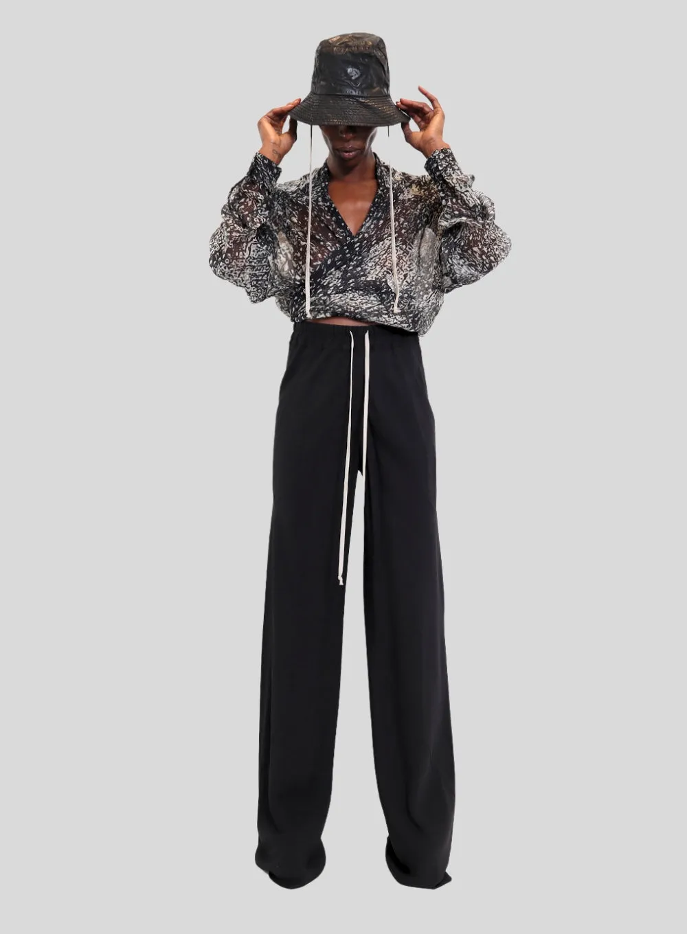 RICK OWENS | Drawstring Bias Pant