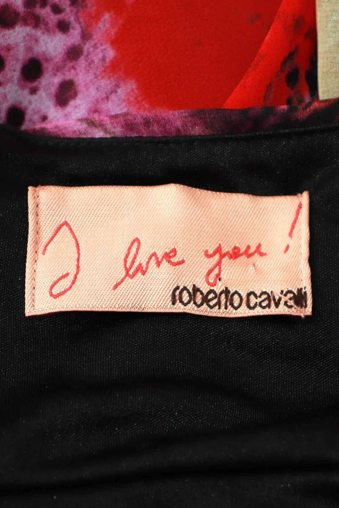 Roberto Cavalli 'I Love You!' Tiered Dress*