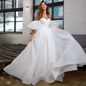 Romantic Organza Wedding Dress