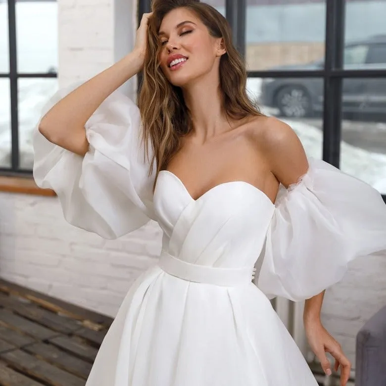 Romantic Organza Wedding Dress