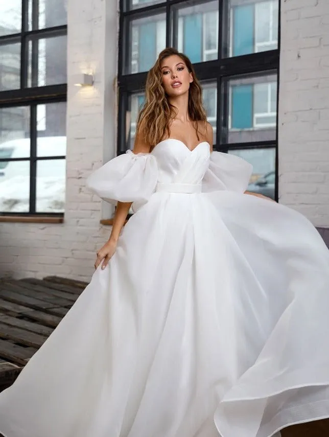 Romantic Organza Wedding Dress