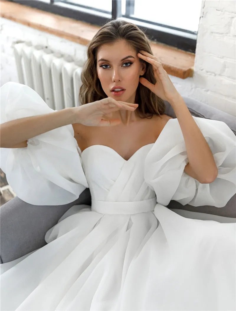 Romantic Organza Wedding Dress