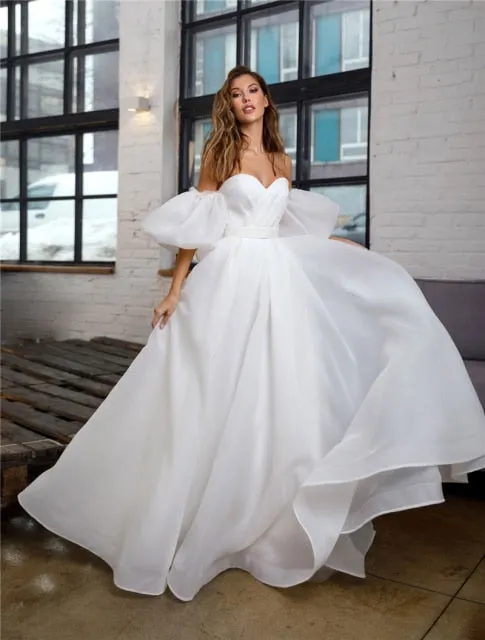 Romantic Organza Wedding Dress