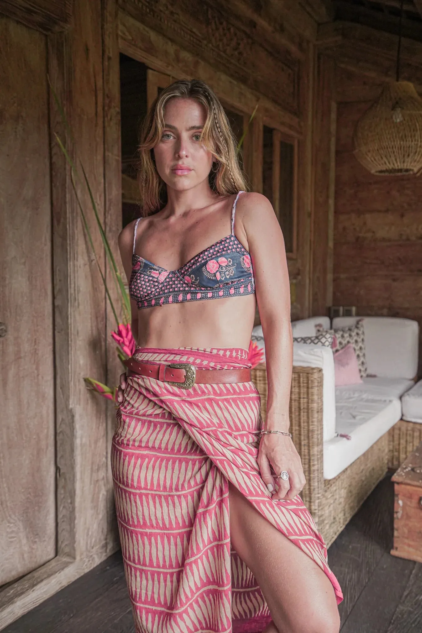 Rosa Retro Top - Bralette  ♲