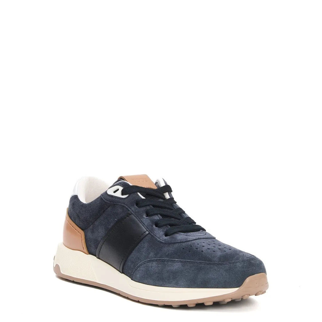 Running Blue Suede Leather Spoiler