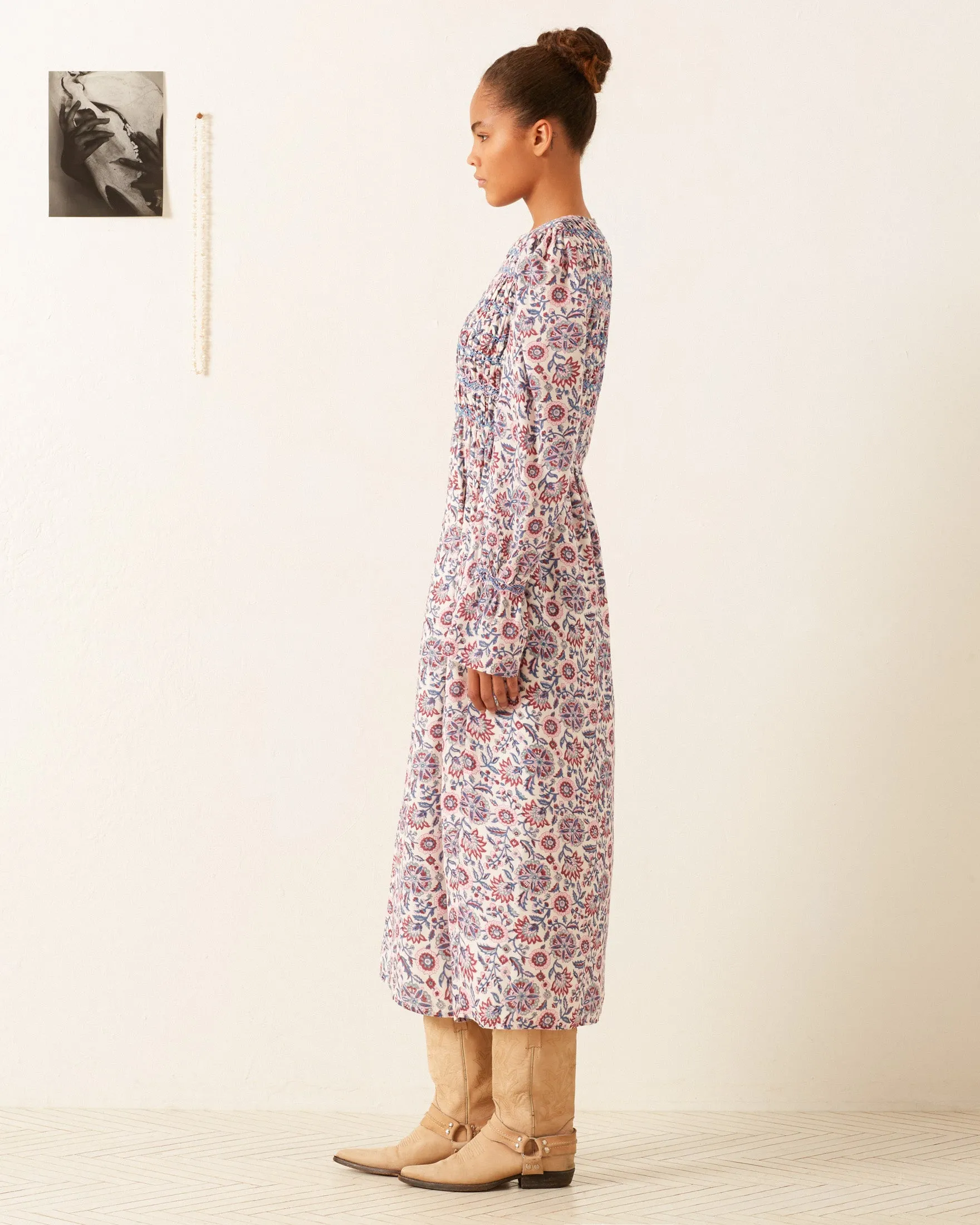 Sabine Amazon Floral Dress