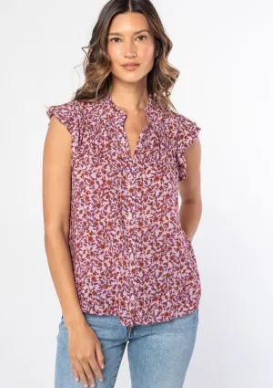 Sabine Flutter Sleeve Top
