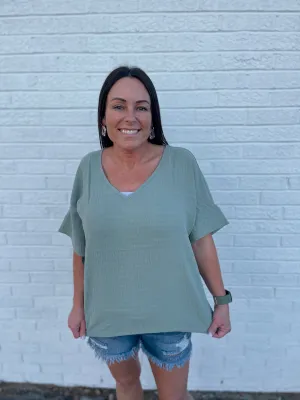Sage Serenity Top