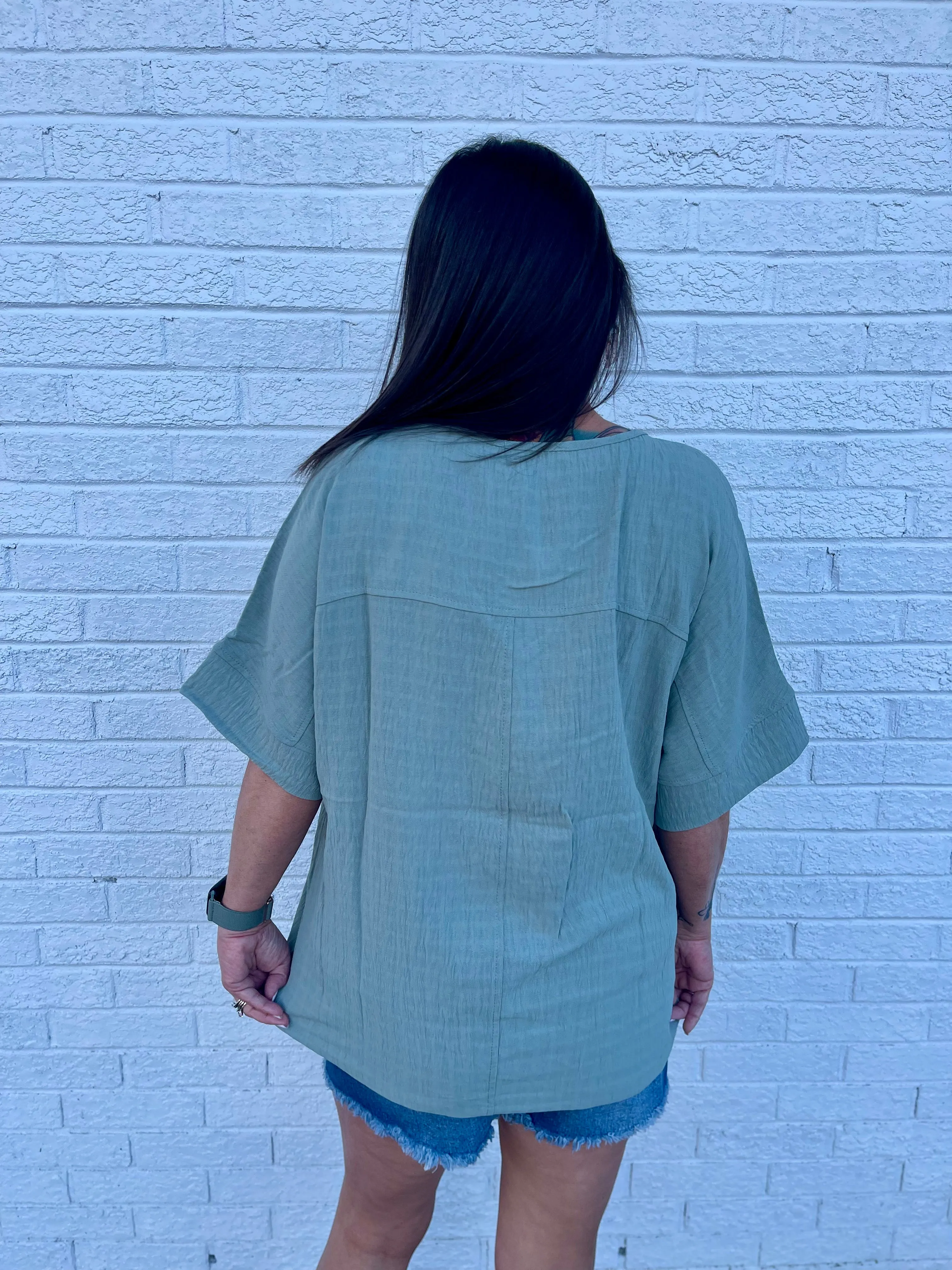 Sage Serenity Top