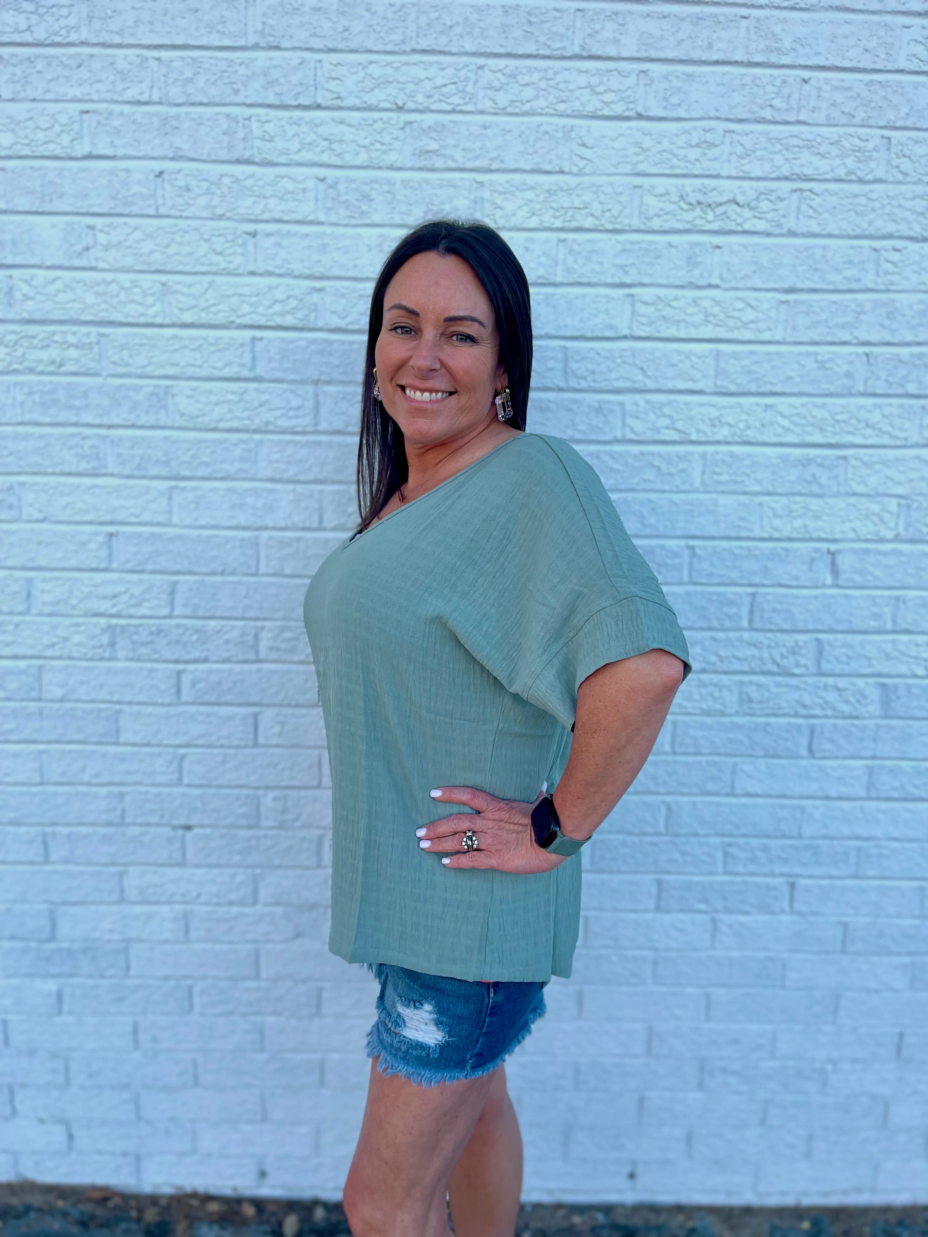Sage Serenity Top
