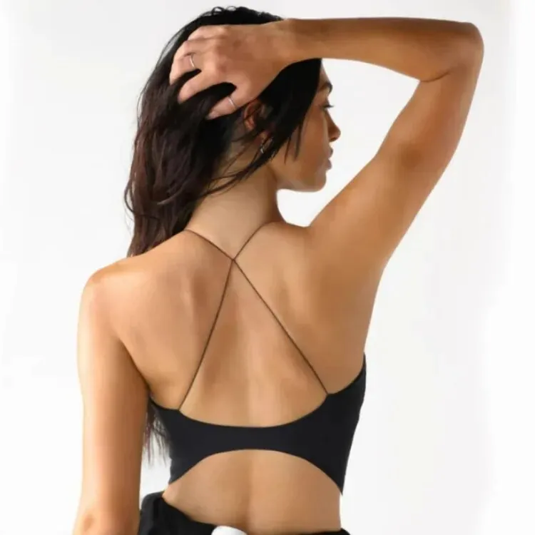 SALSPOR Sports Bra for Women - Sexy, Beautiful Back Design, Ideal for Running & Training
