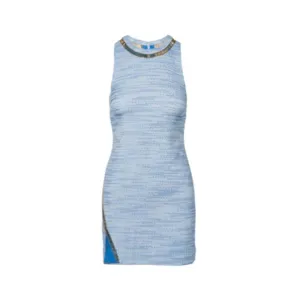 Samia Mini Dress - Palace Blue