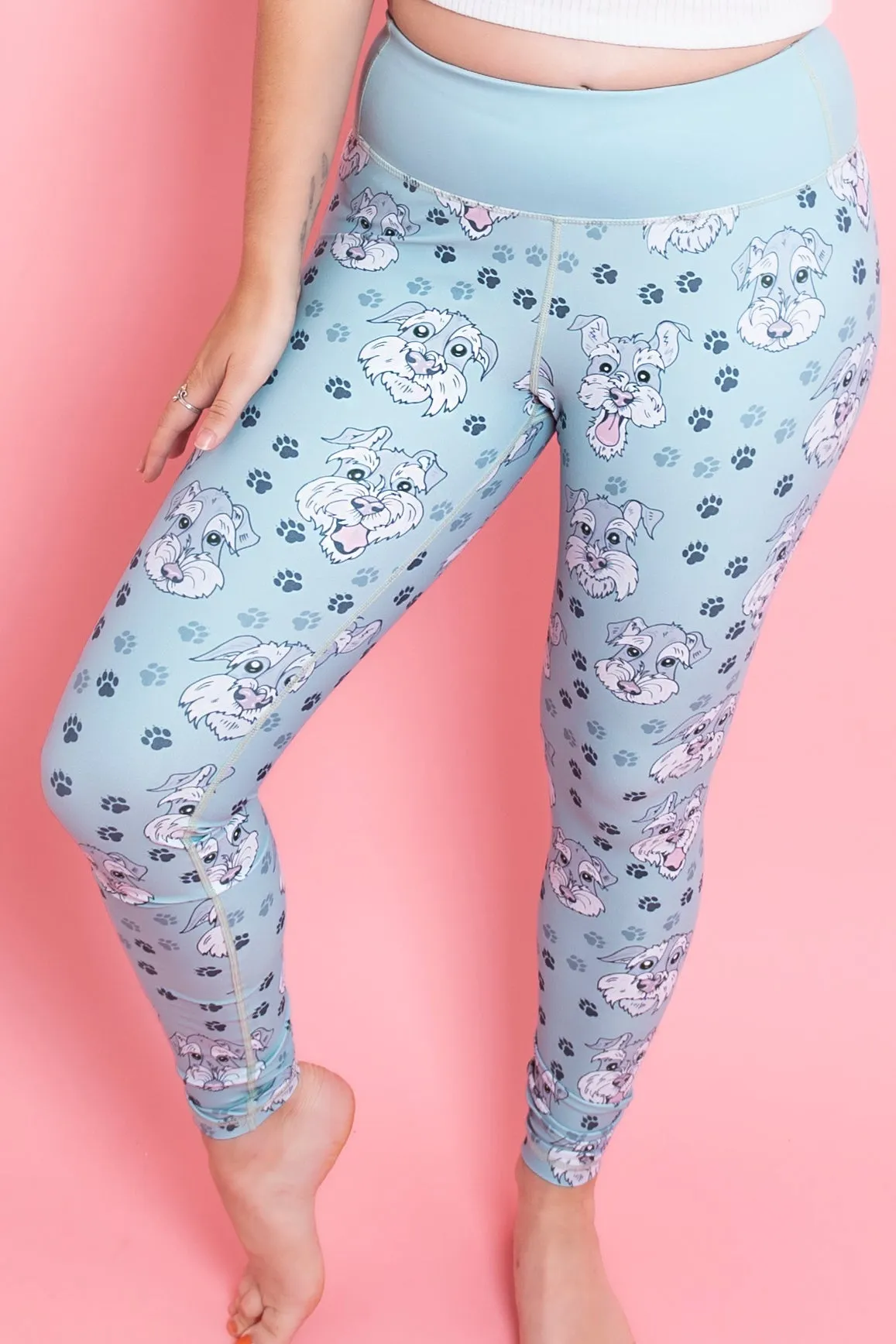 Schnauzer Women's Activewear Leggings