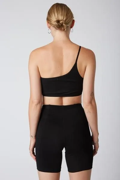 Seamed 6 Panel Biker Short