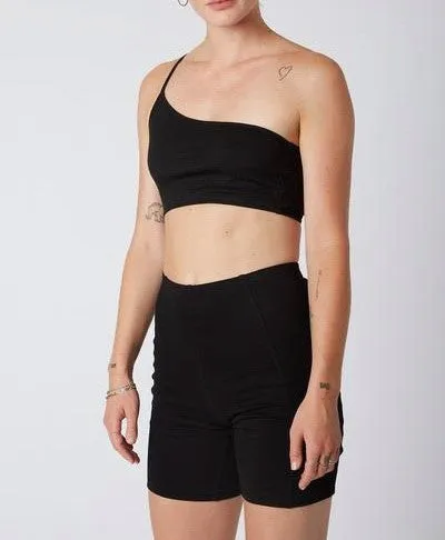 Seamed 6 Panel Biker Short