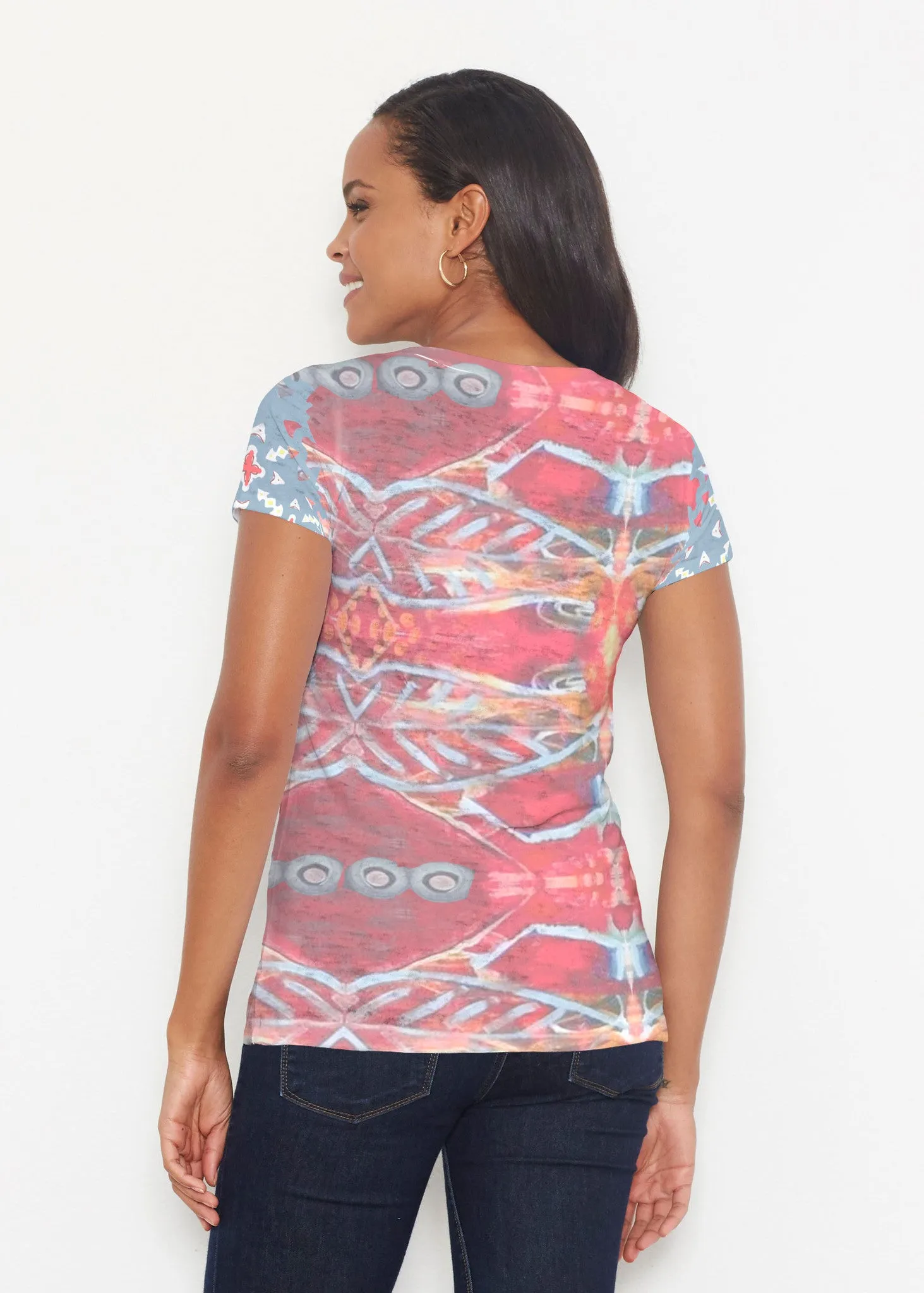 Sedona Sunset (2816) ~ Signature Short Sleeve Scoop Shirt