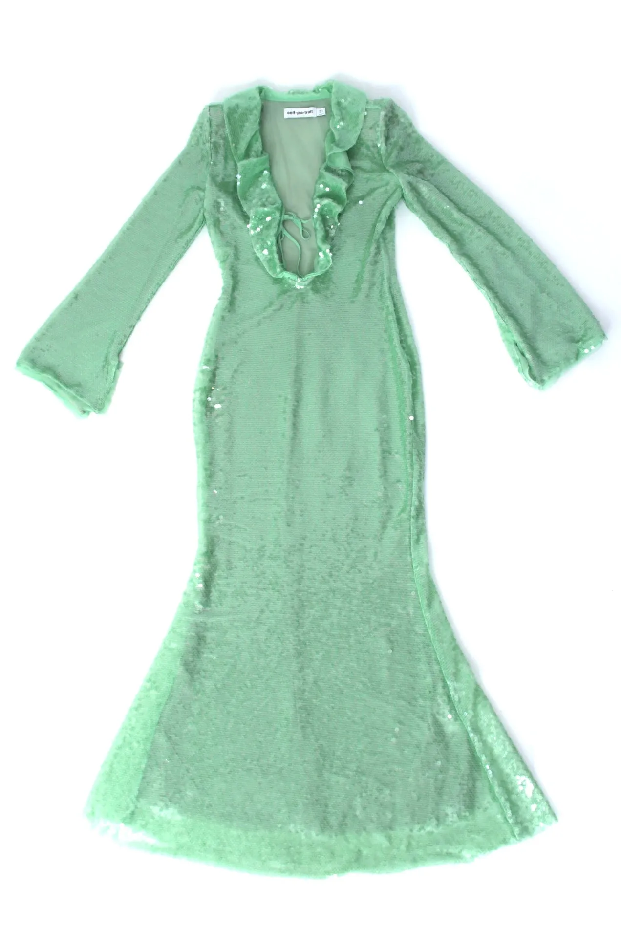Self-Portrait Sequin Mermaid Dress