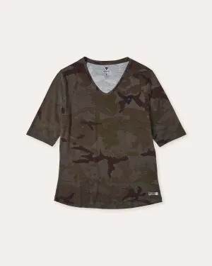 Shirt Bailey Ladies | Camo Dark Green