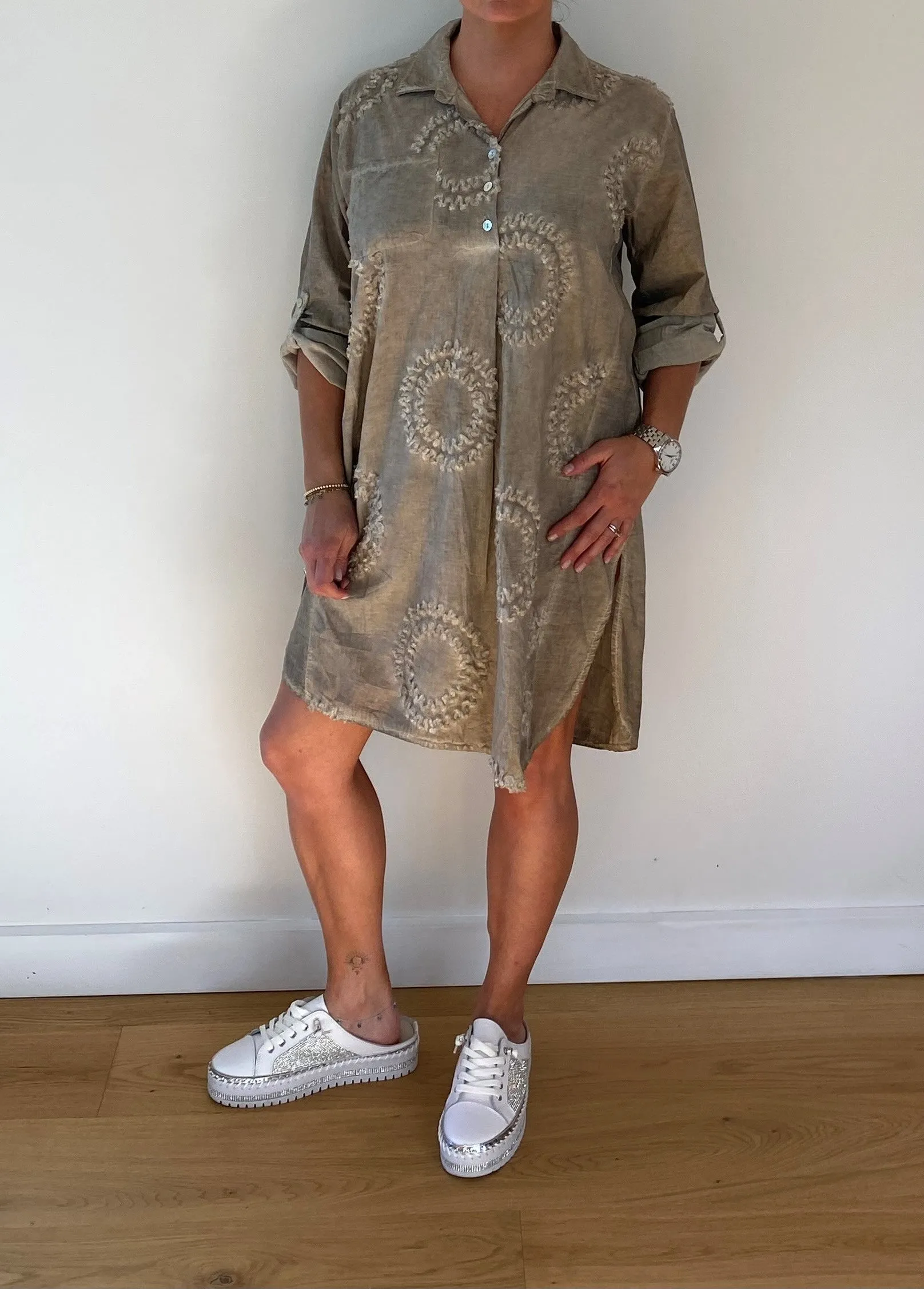 Shirt Dress (HA-CL-9182)