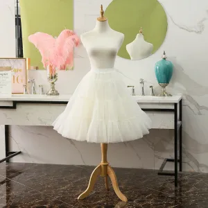 Short Petticoat for Vintage Style tea Length Dresses P1015