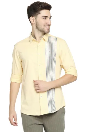 Slim Fit Engineered Stripe Shirt