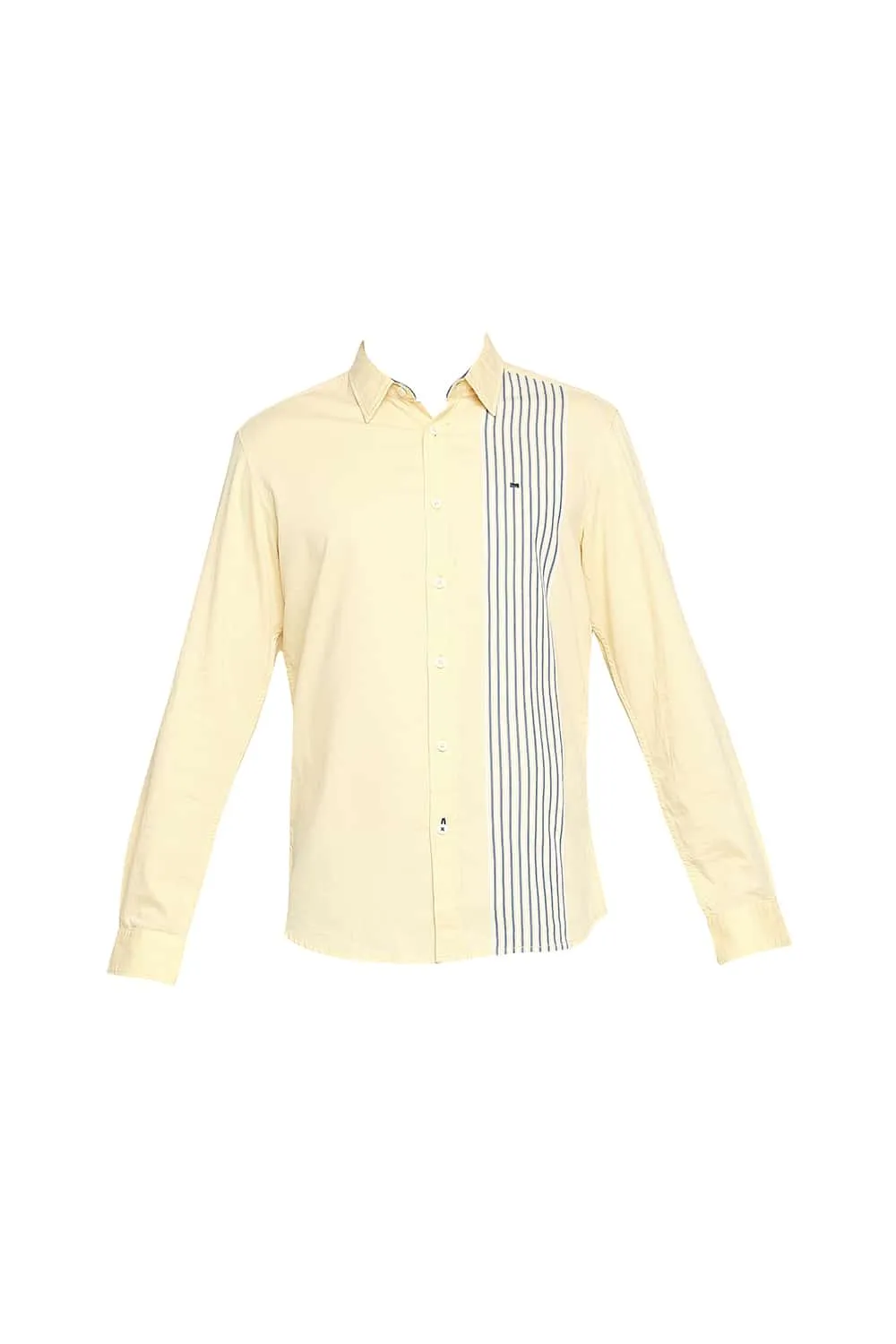 Slim Fit Engineered Stripe Shirt