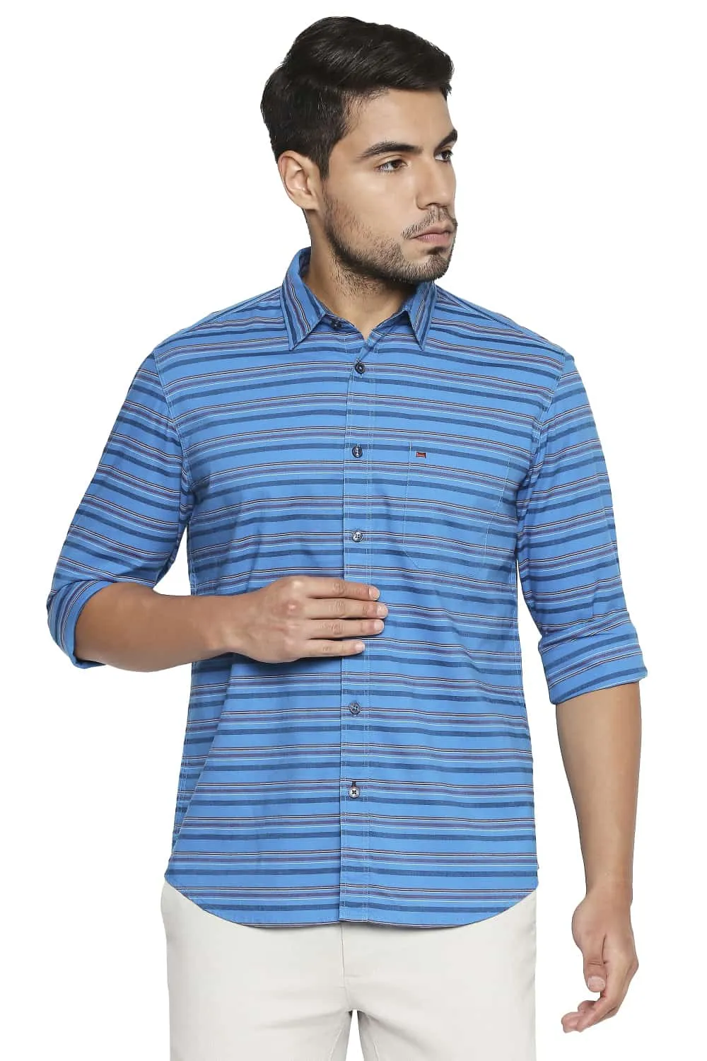Slim Fit Stripe Shirt
