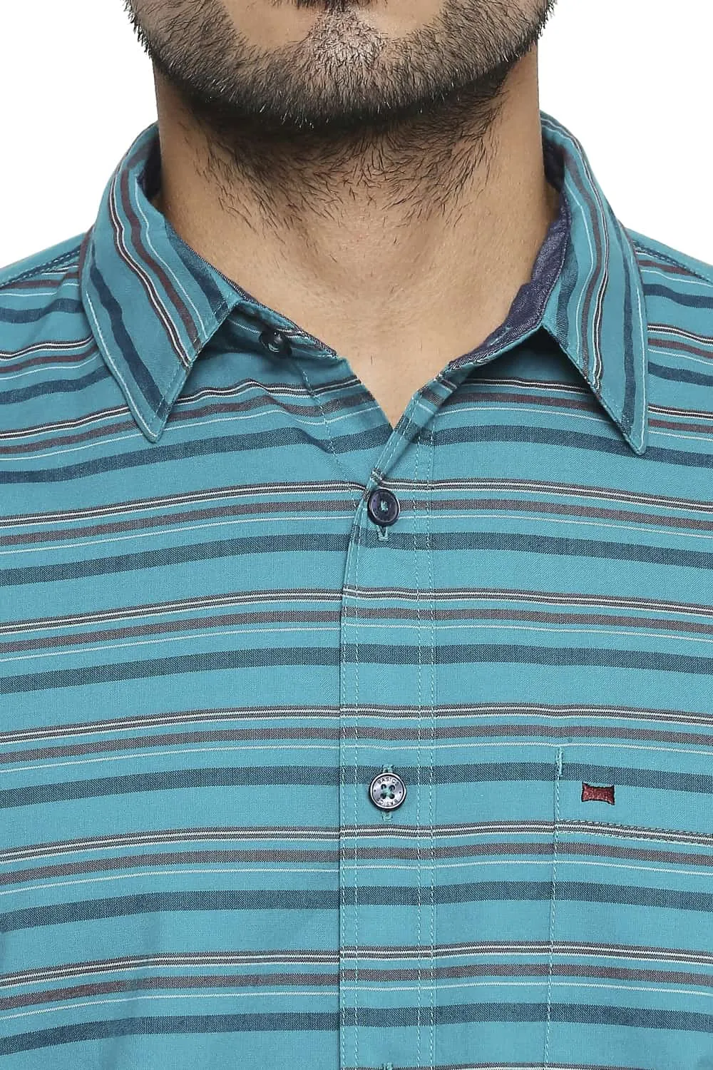 Slim Fit Stripe Shirt