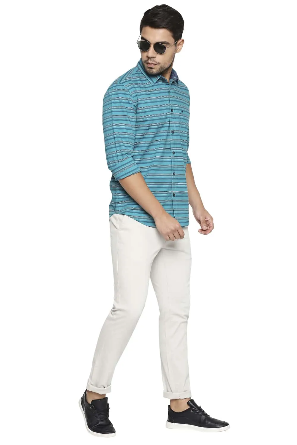 Slim Fit Stripe Shirt