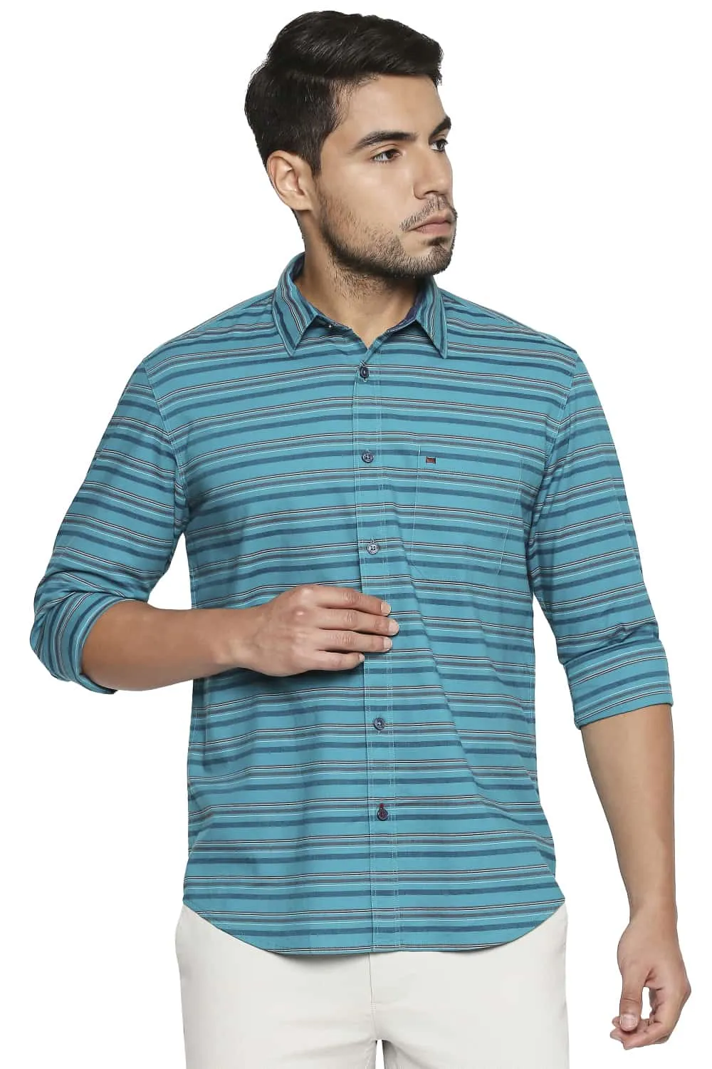 Slim Fit Stripe Shirt