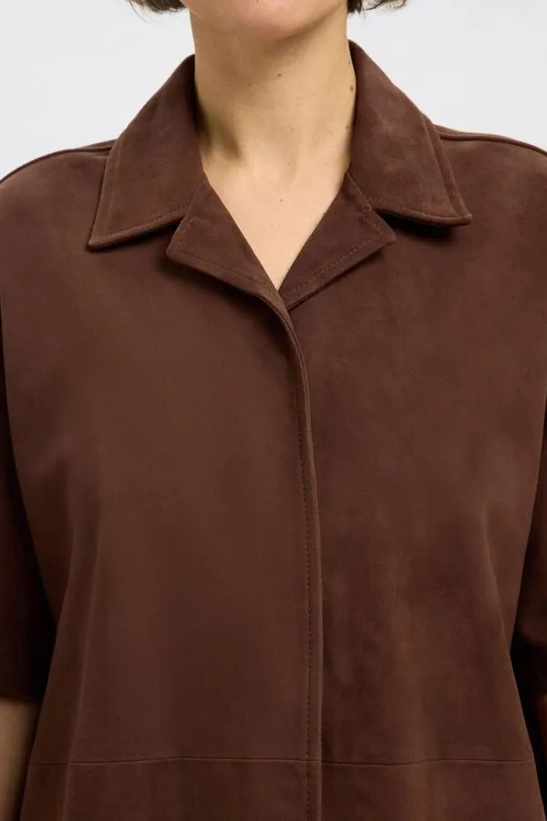 Sophie Suede Shirt