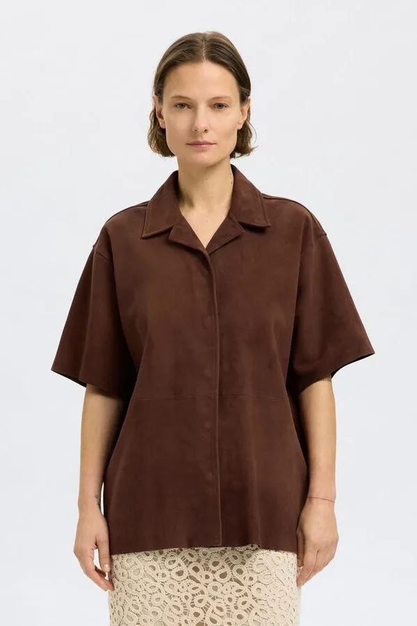 Sophie Suede Shirt