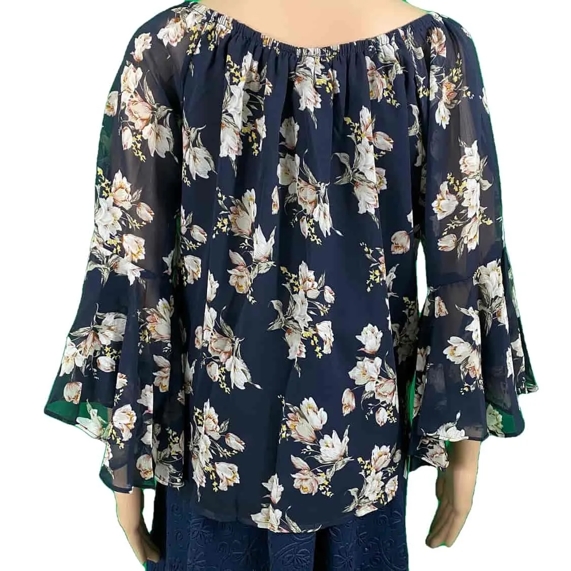 Spicy Sugar Navy Floral Print Top Now Reduced!
