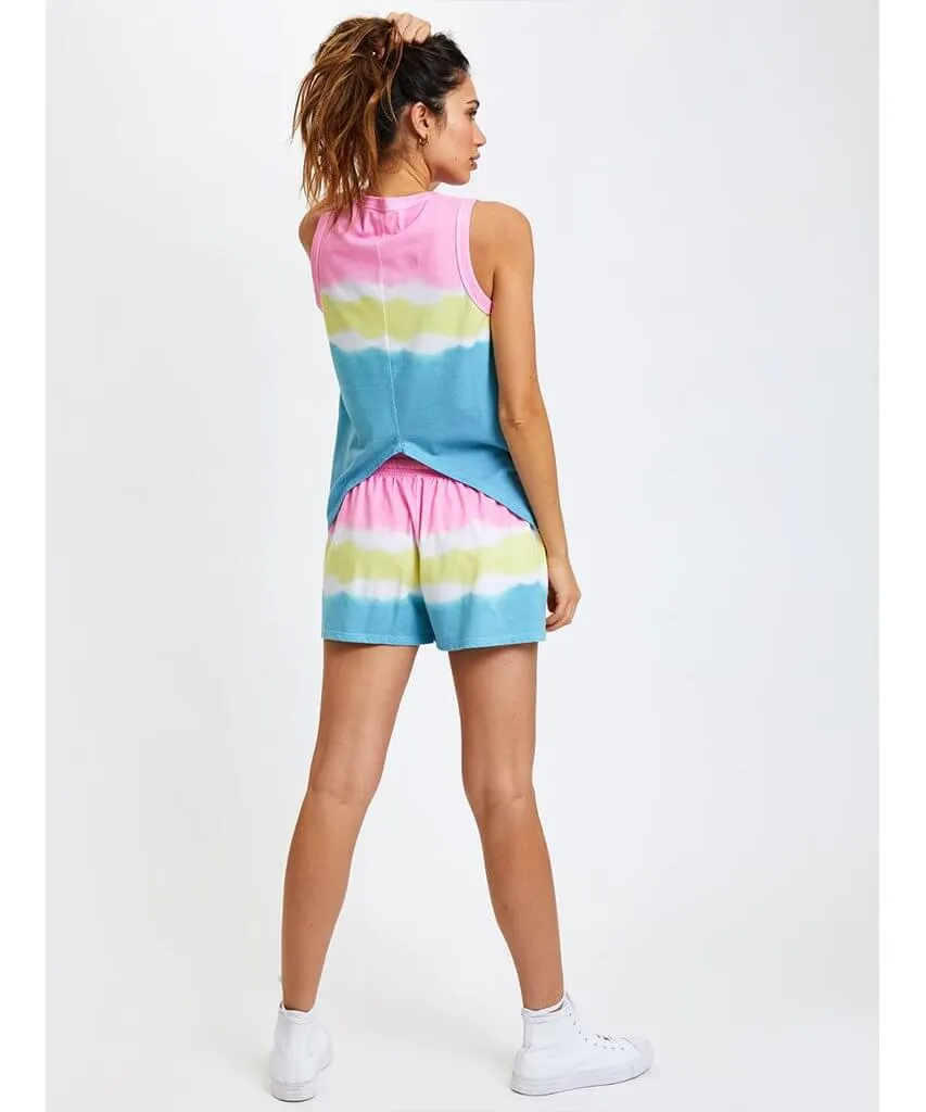 Spring Dip Dye Peak Tank