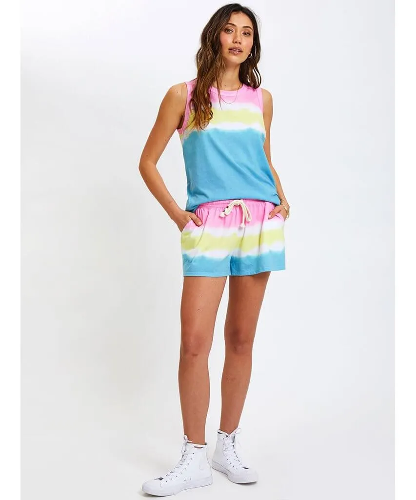 Spring Dip Dye Peak Tank