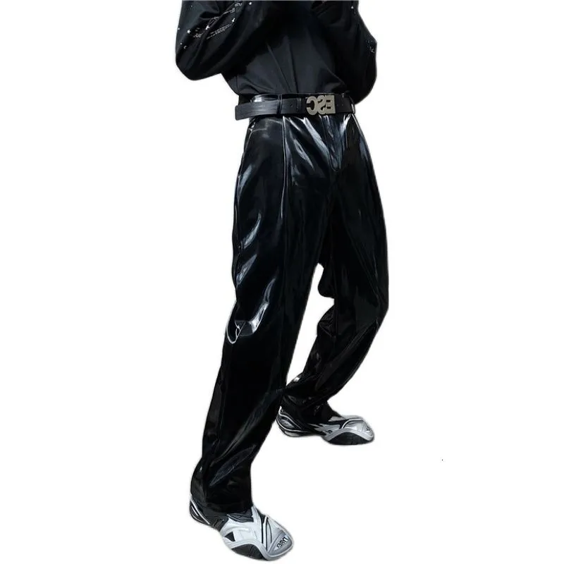 Spring new net trend personality streetwear pants men