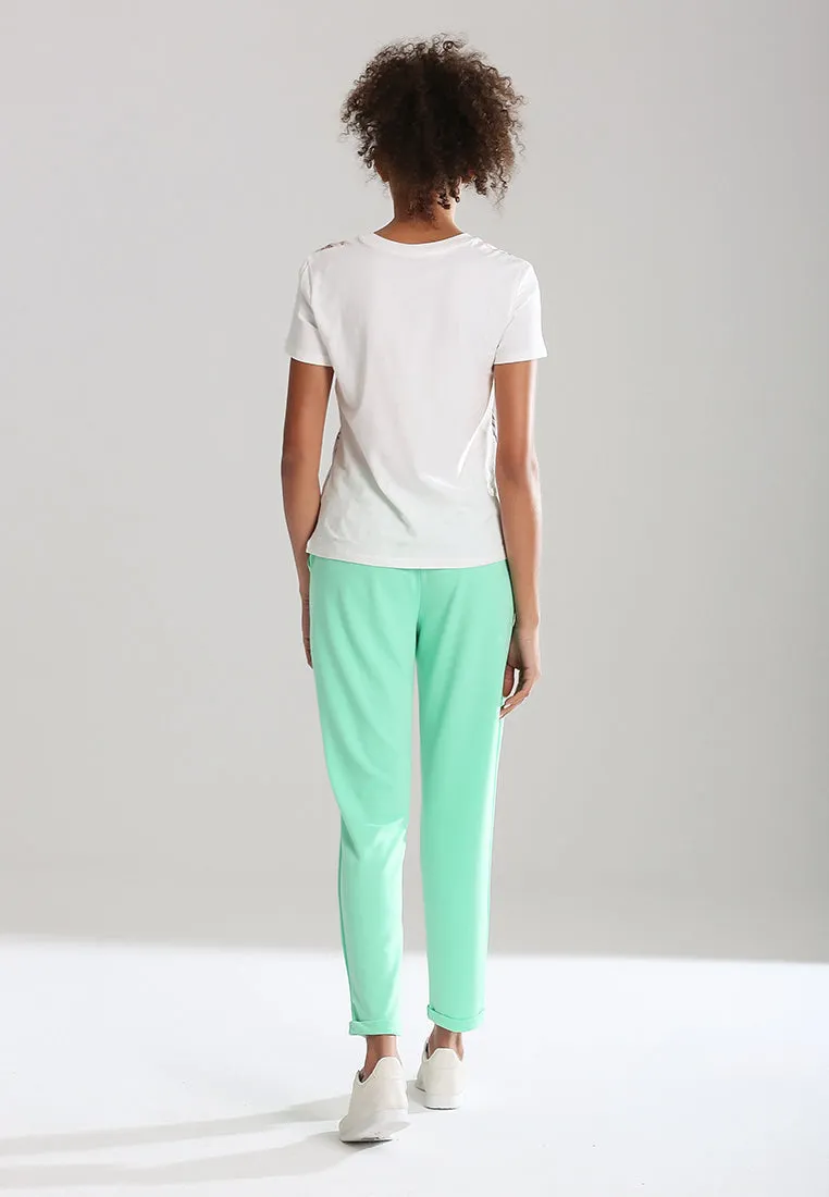 straight cut casual pants