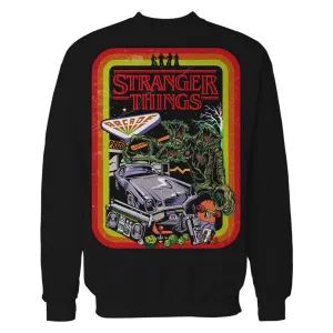 Stranger Things Comic Promo Palace Arcade Sweatshirt