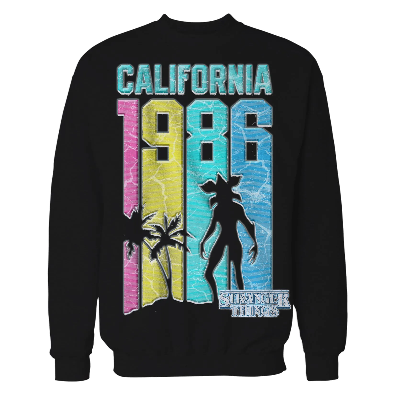 Stranger Things Demogorgon California 1986 Sweatshirt
