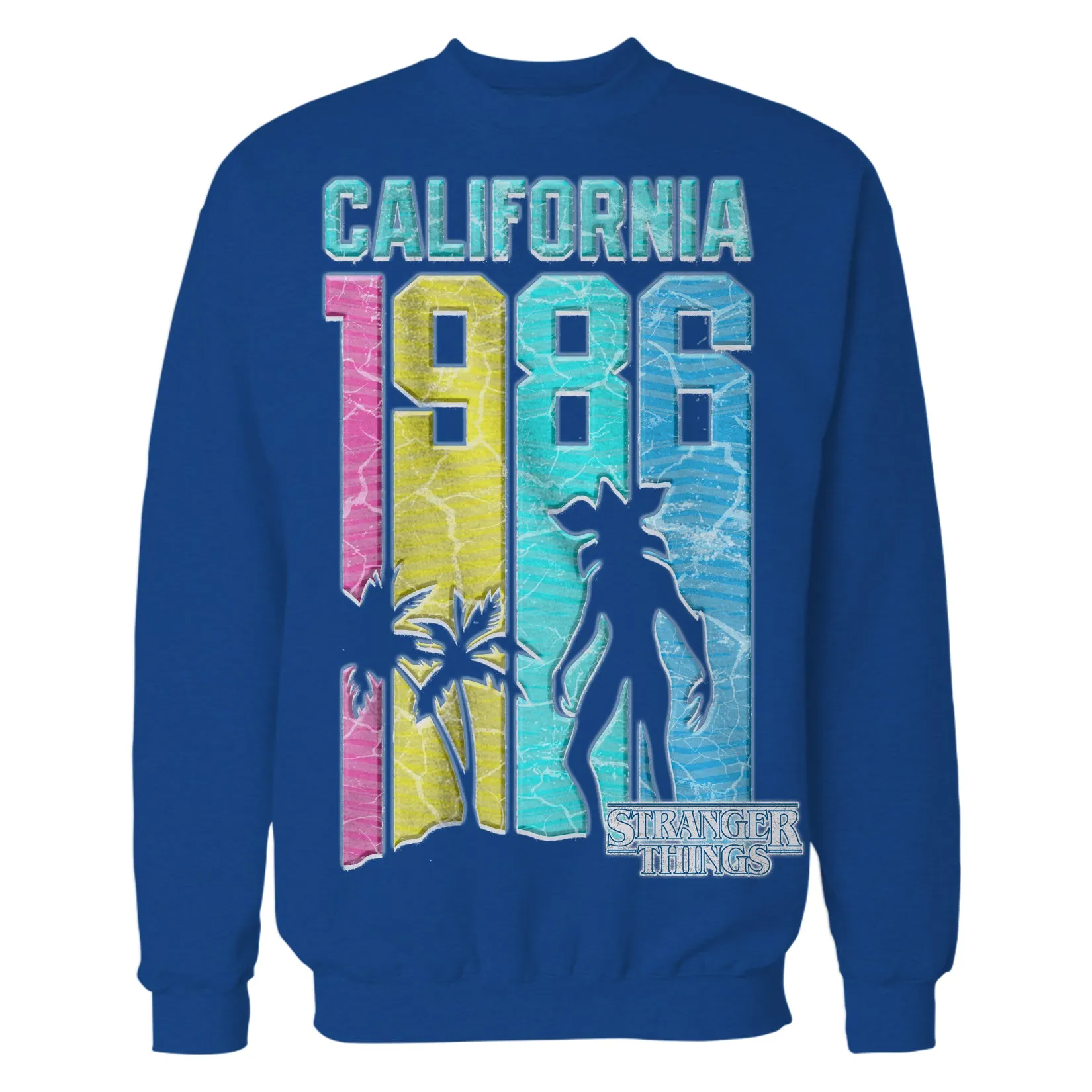 Stranger Things Demogorgon California 1986 Sweatshirt