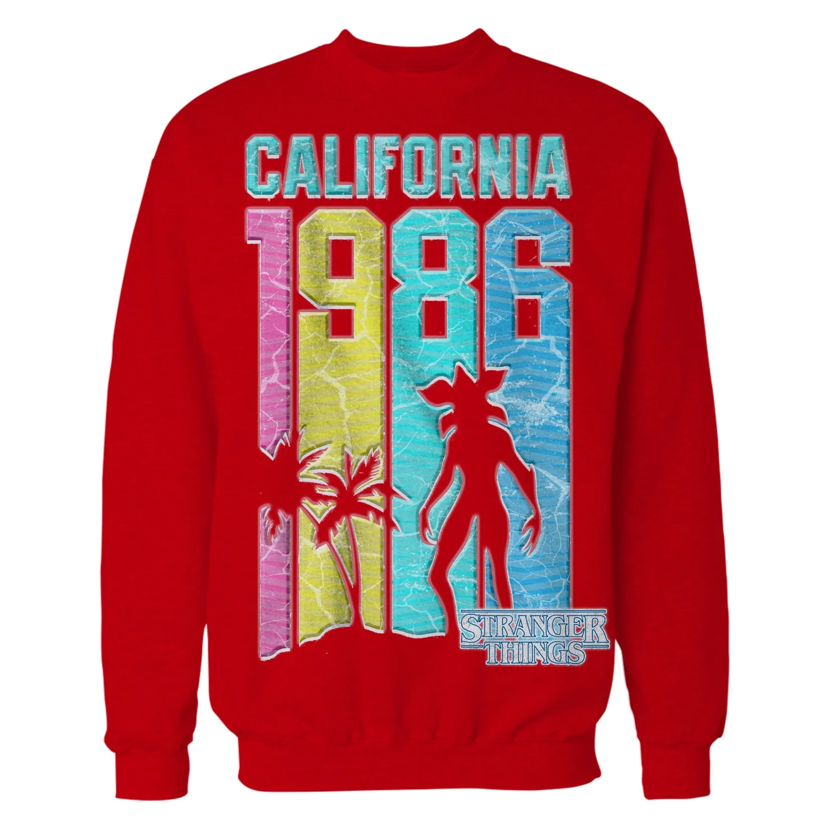 Stranger Things Demogorgon California 1986 Sweatshirt