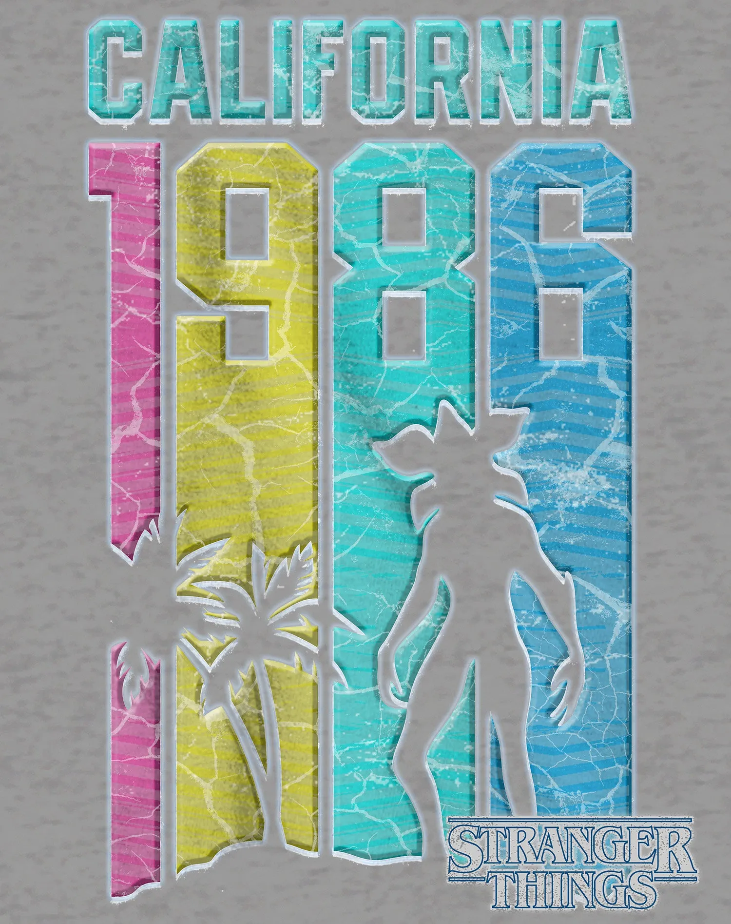 Stranger Things Demogorgon California 1986 Sweatshirt