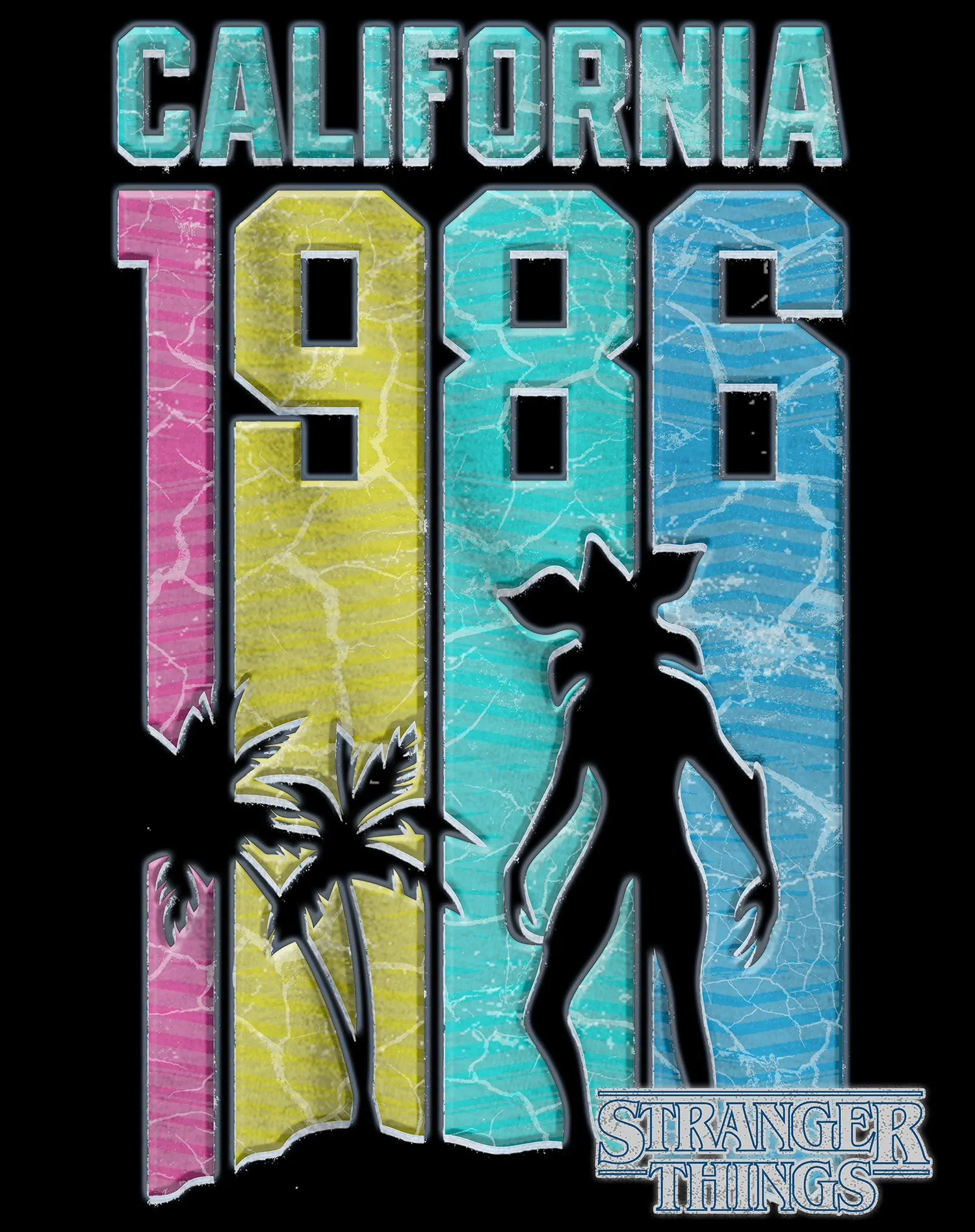 Stranger Things Demogorgon California 1986 Sweatshirt