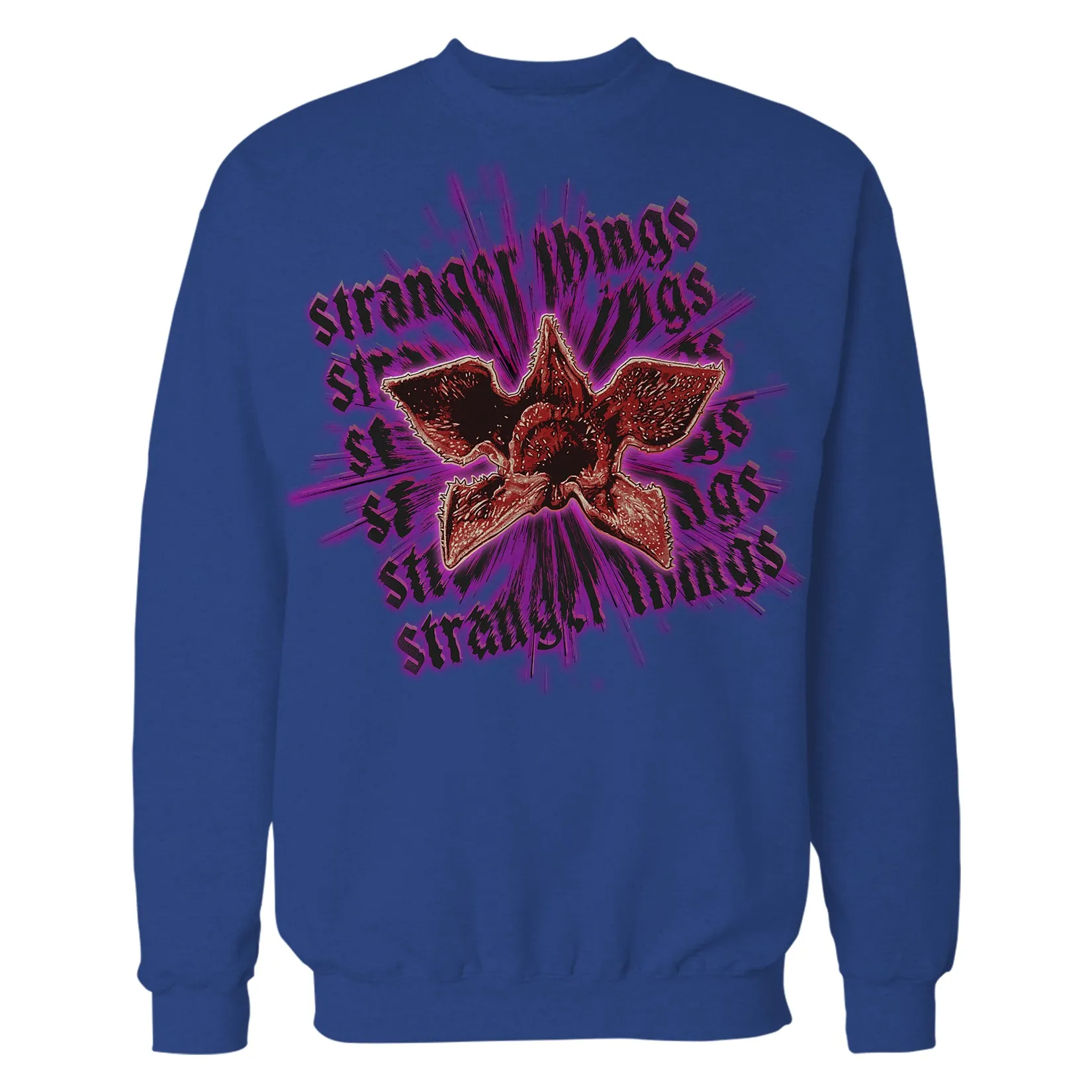 Stranger Things Demogorgon Splash Head Sweatshirt