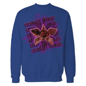 Stranger Things Demogorgon Splash Head Sweatshirt