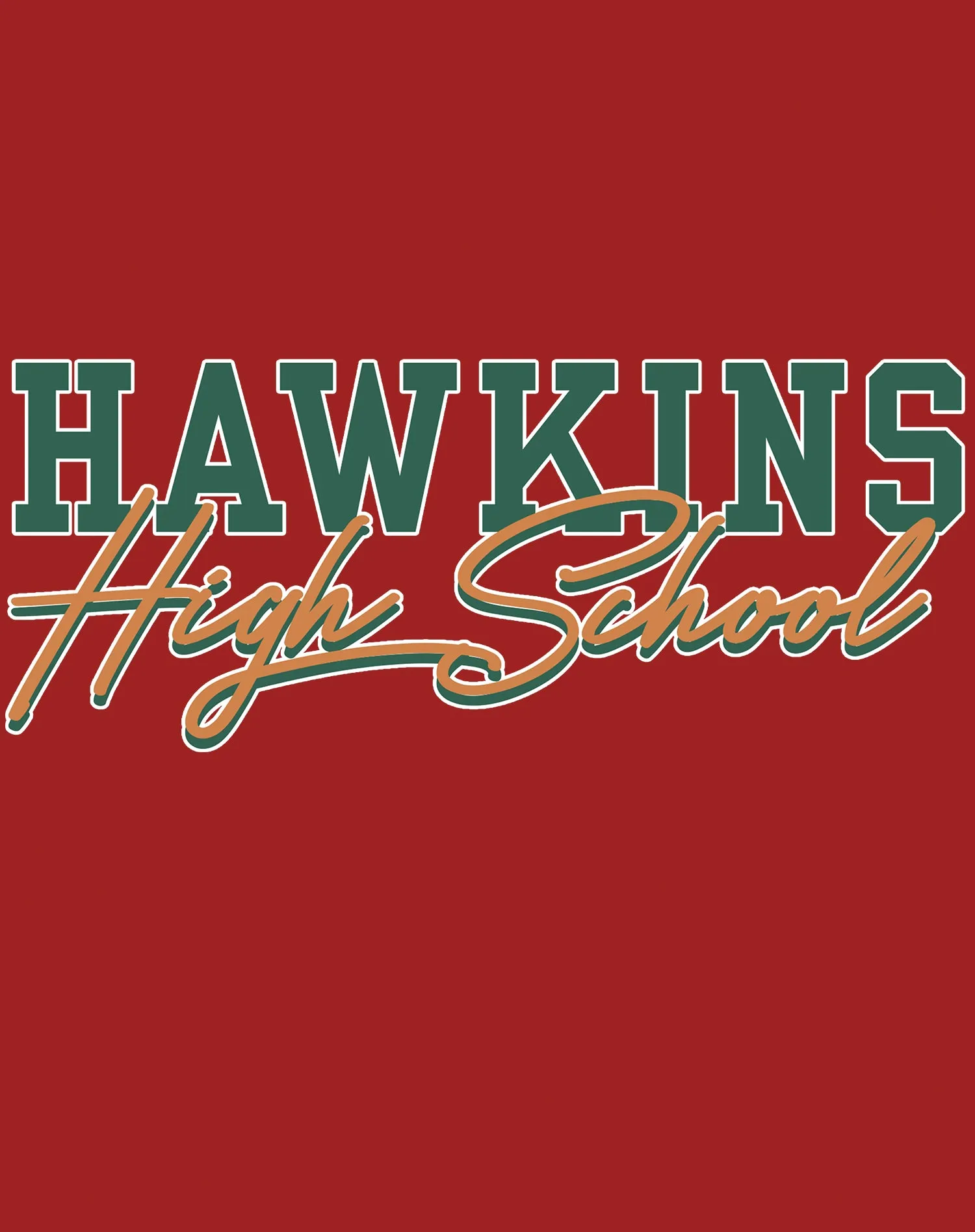 Stranger Things Hawkins High Logo Classic Sweatshirt