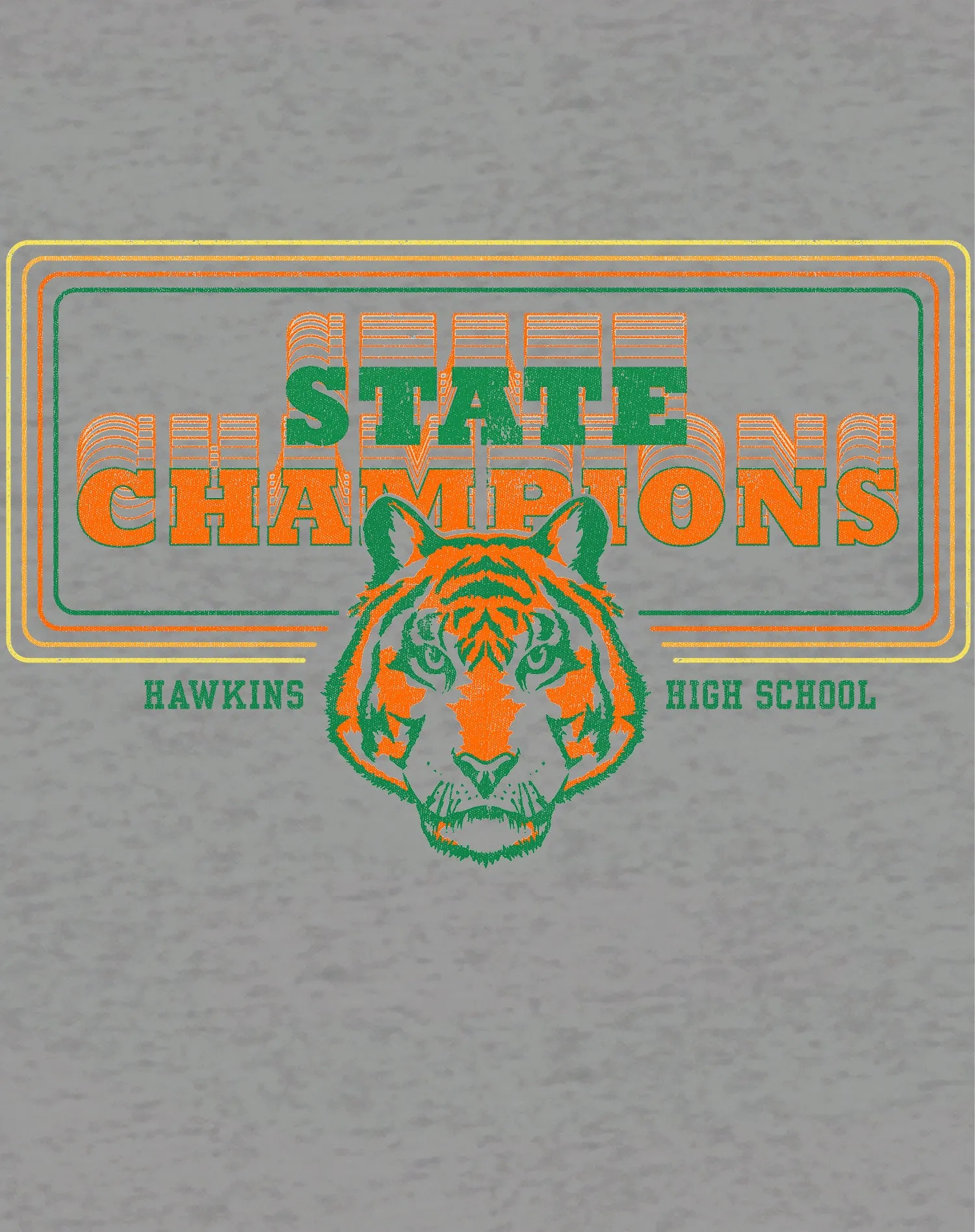 Stranger Things Hawkins High Tigers Champions Sweatshirt
