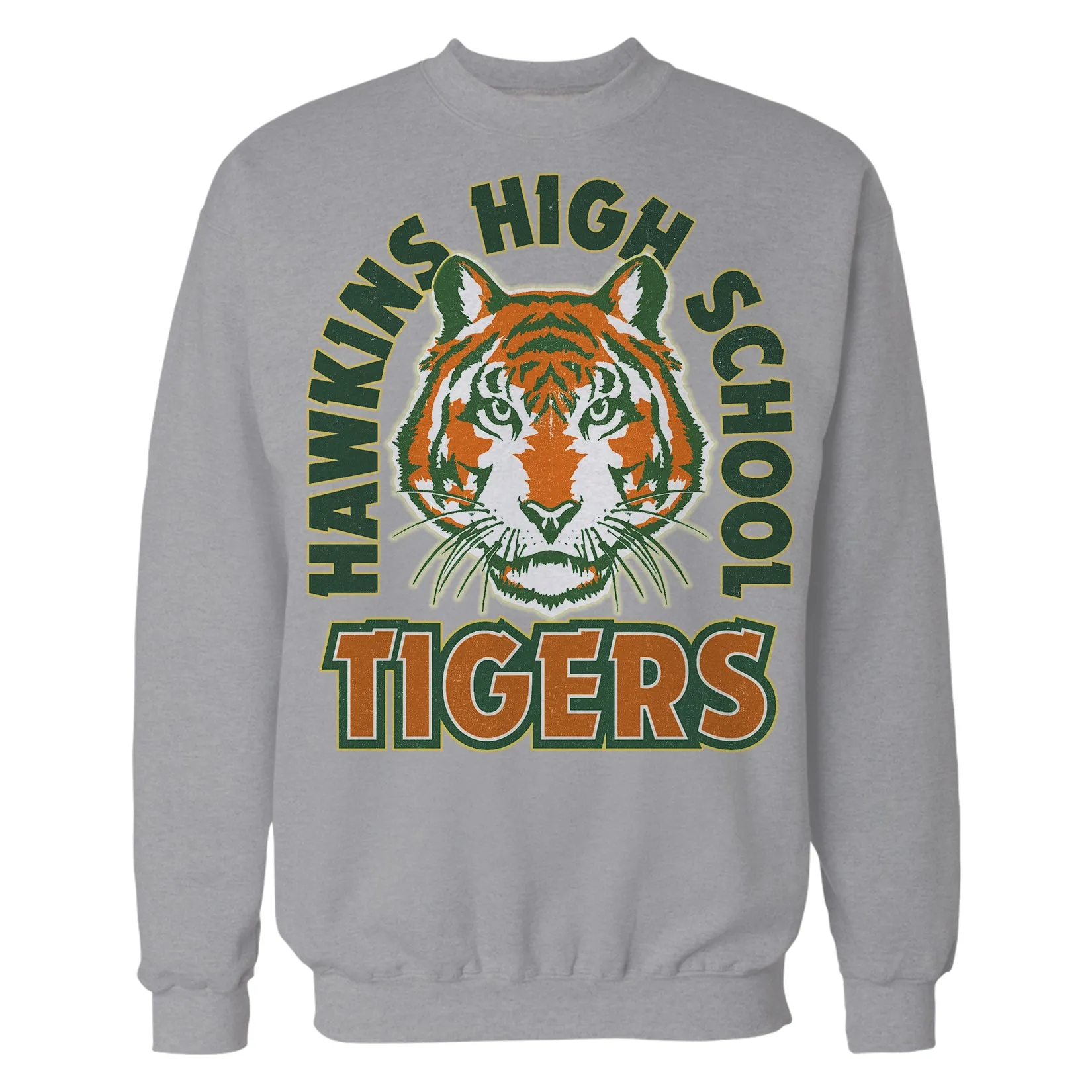 Stranger Things Hawkins High Tigers Stare Sweatshirt