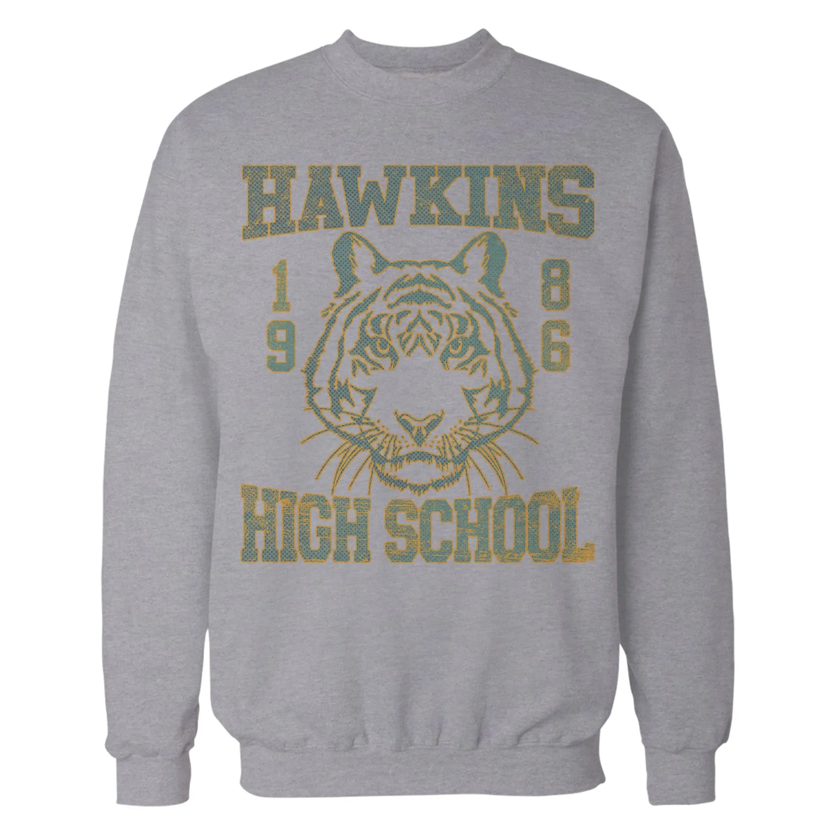 Stranger Things Hawkins High Tigers Varsity Retro Sweatshirt
